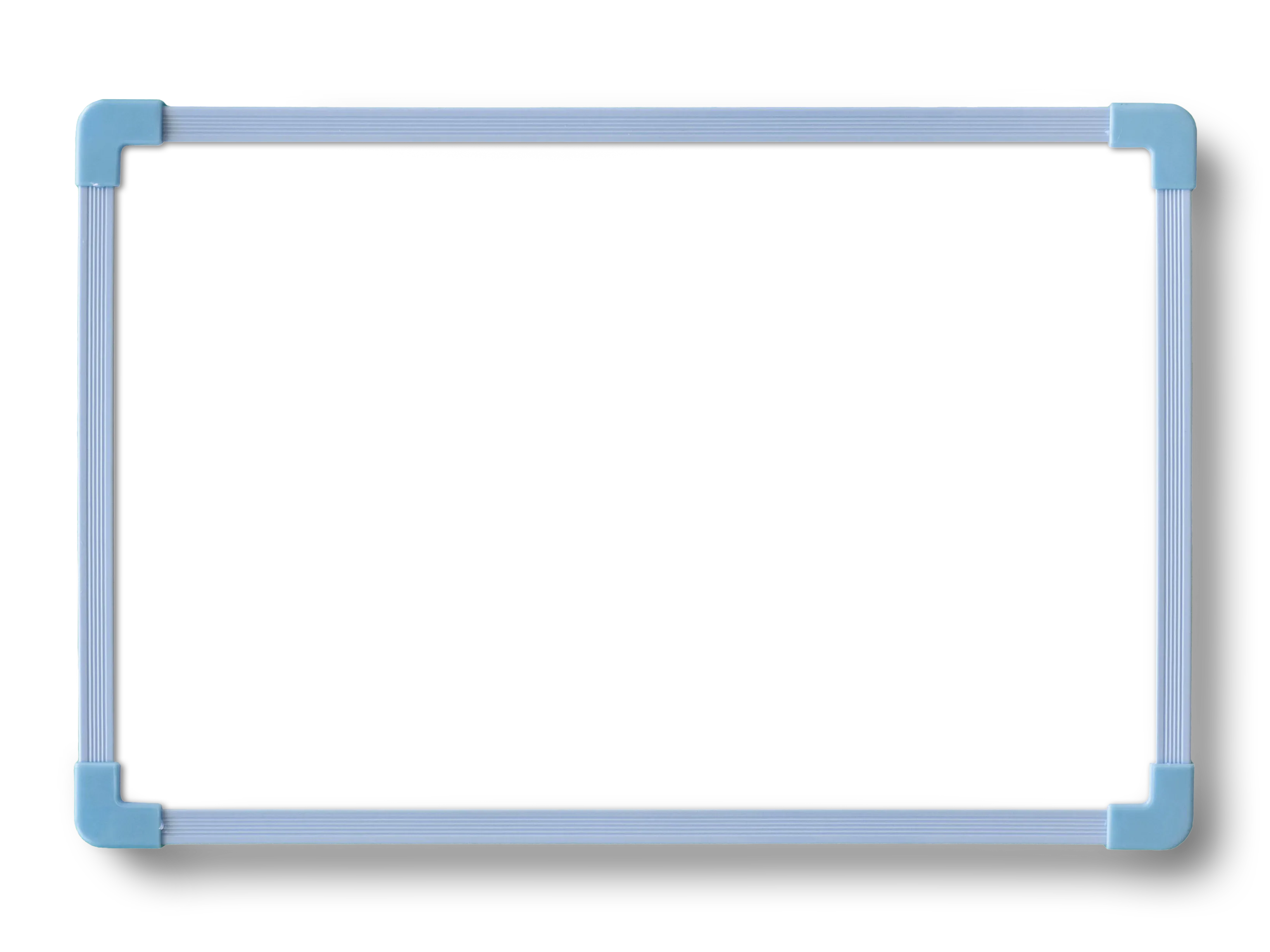 Whiteboard Rahmen mit Schatten passend als Bilderrahmen