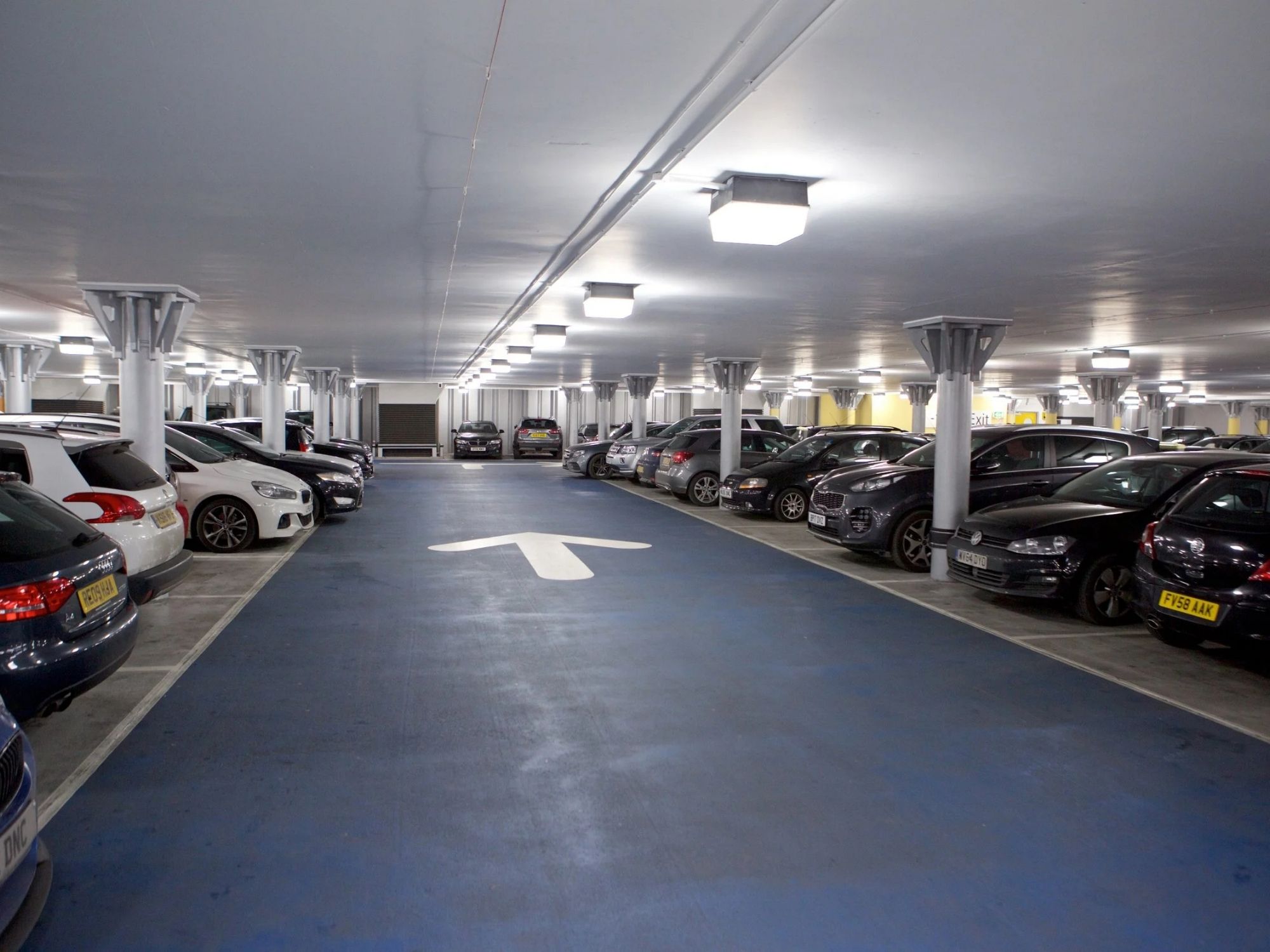 Covered on-site car parking available to occupiers at Cobalt Square in Edgbaston