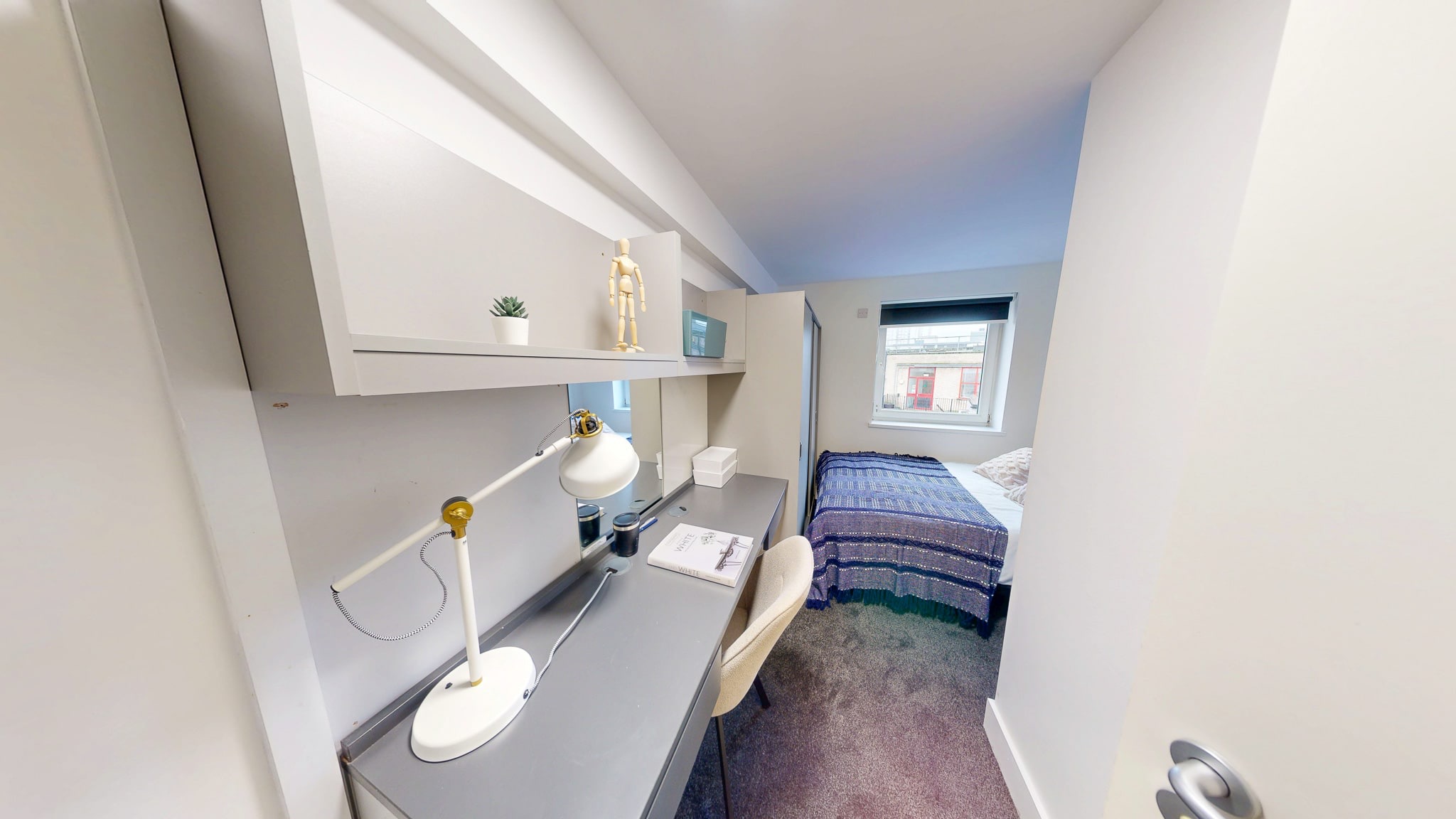 Refurbished student accommodation at Burges House in Coventry