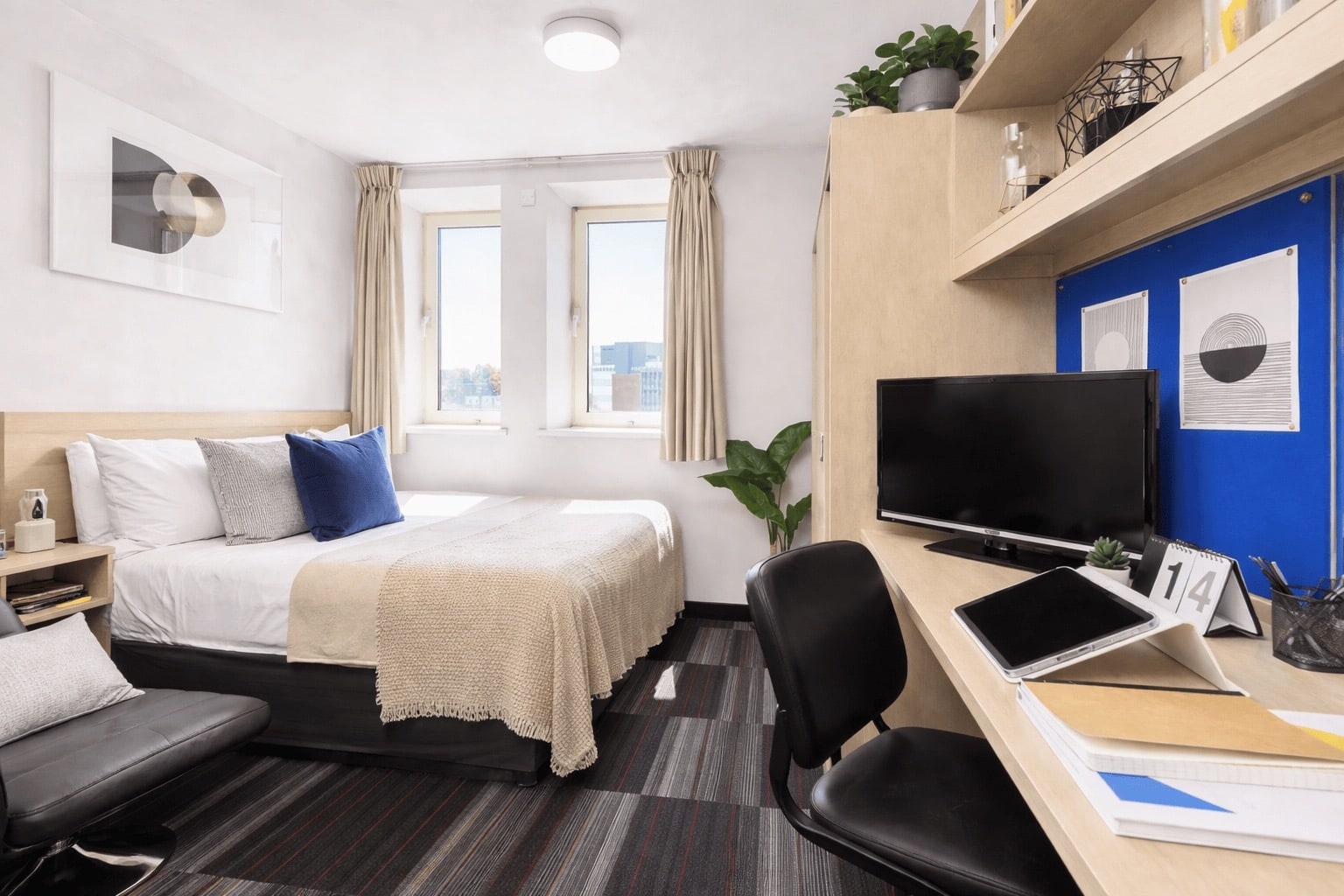 Student studio at Corporation Village in Coventry