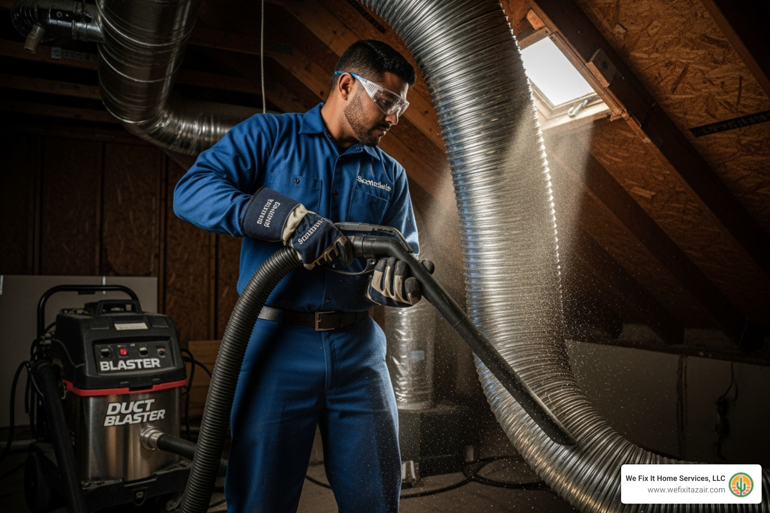 Checklist graphic - duct cleaning scottsdale