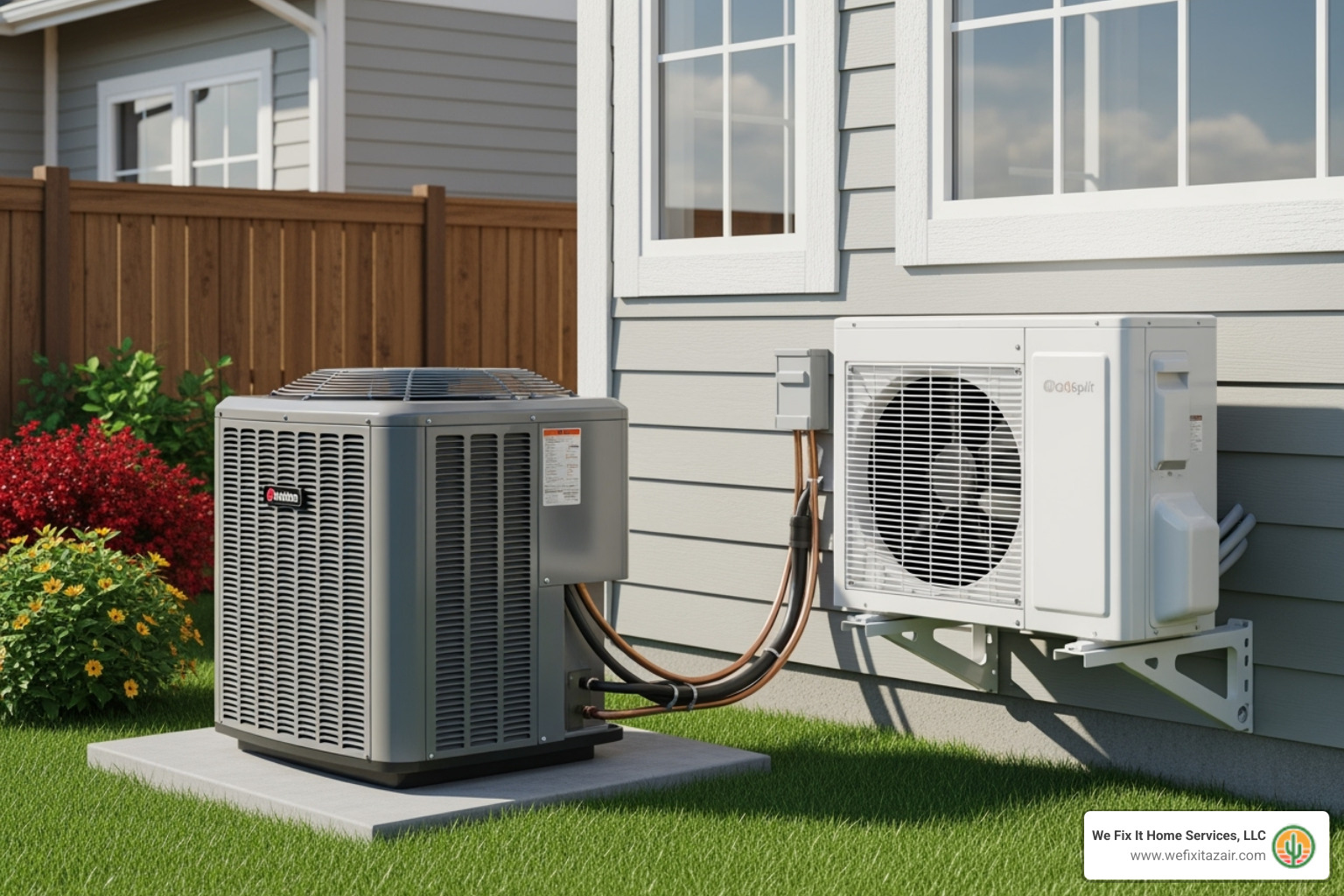 AC units (central, ductless mini-split) - AC installation Phoenix