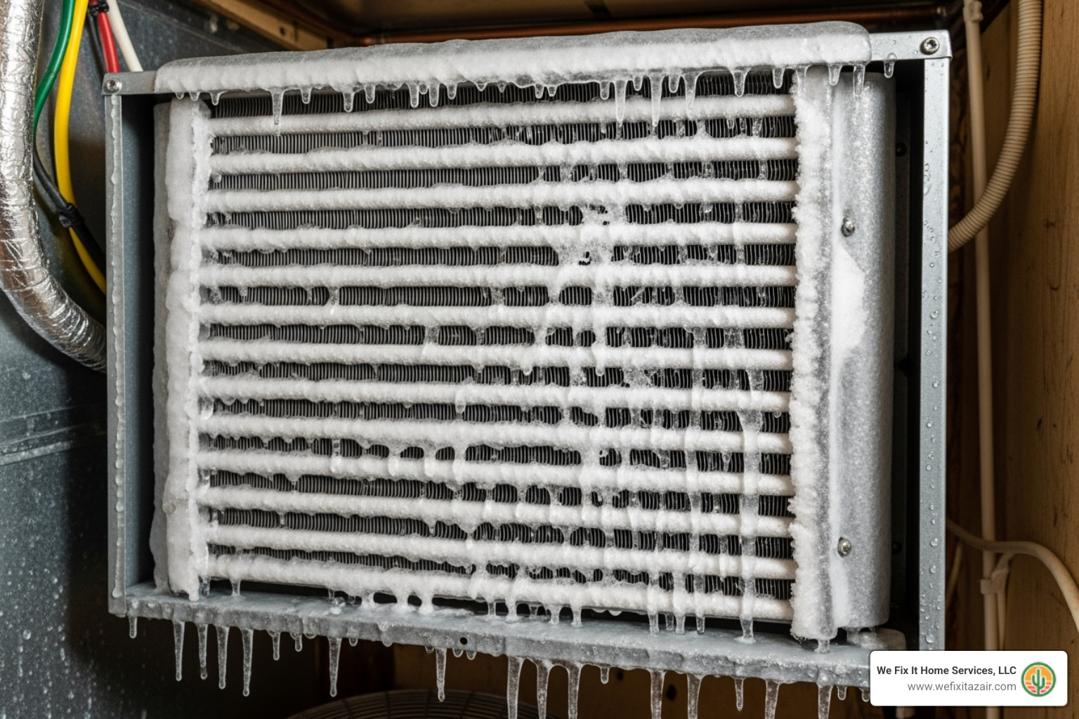 Ice buildup on AC evaporator coils - AC not cooling