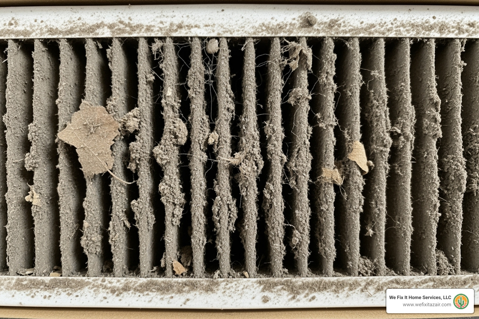 dirty furnace filter - furnace leaking water