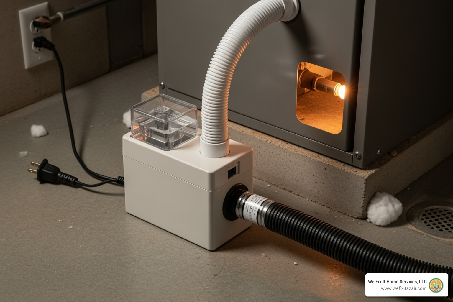 Condensate pump - furnace leaking water