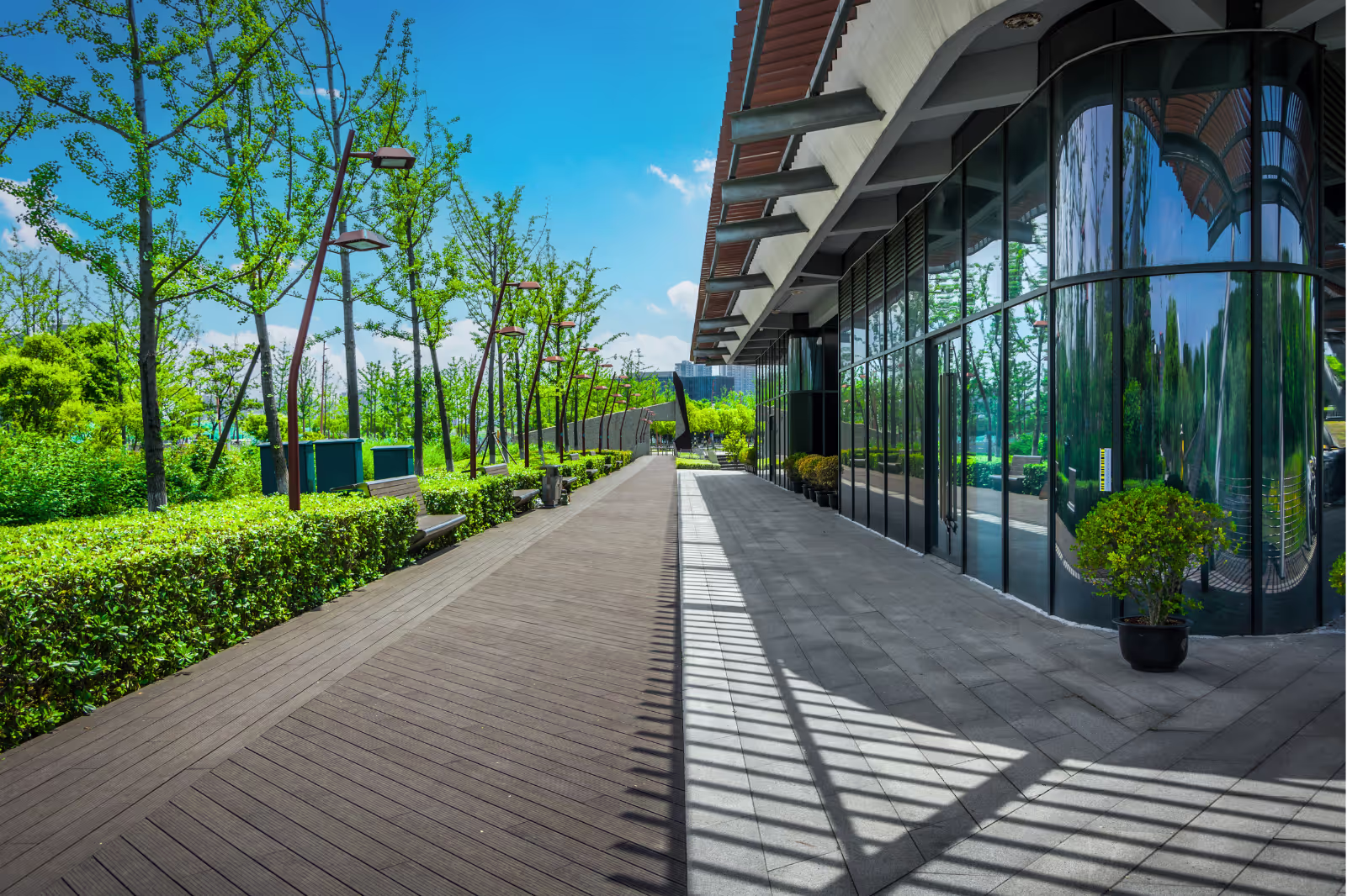modern landscaping company