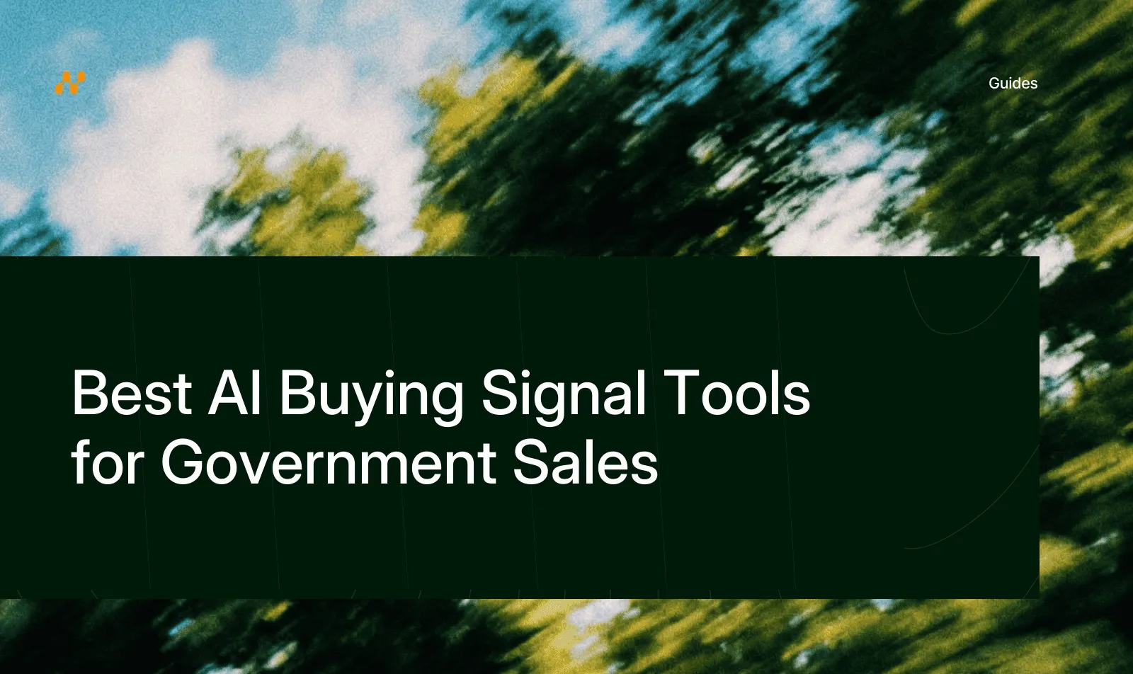 Best AI Buying Signal Tools for Government Sales