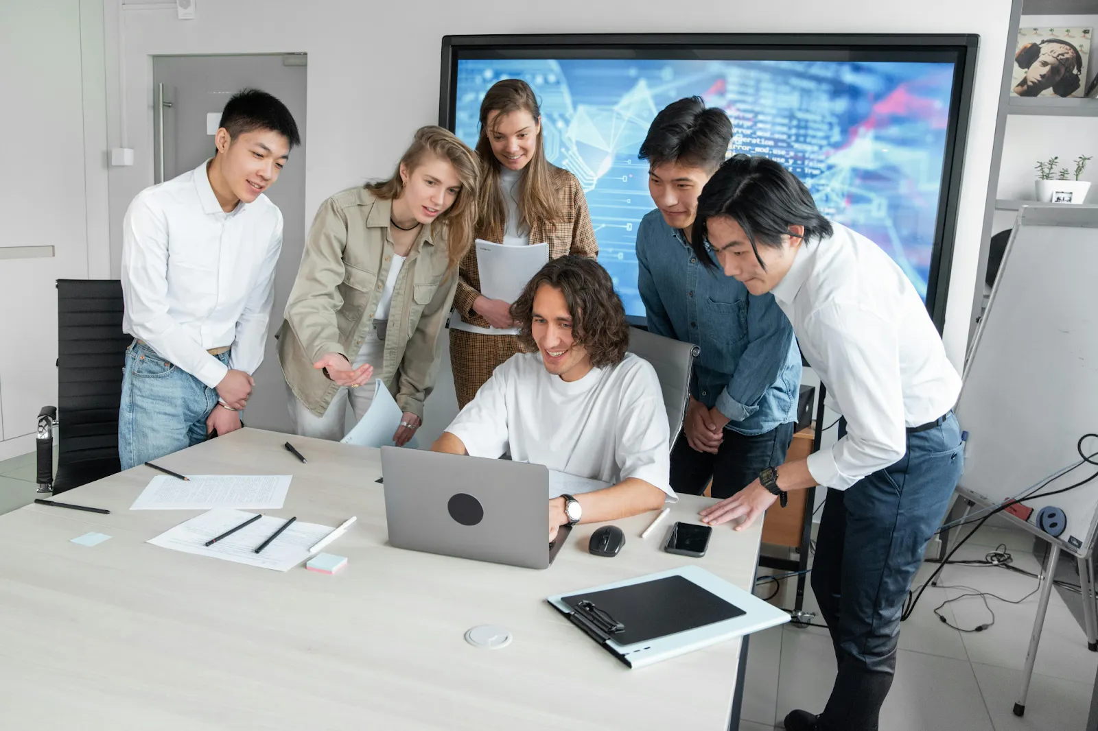 a group meeting
