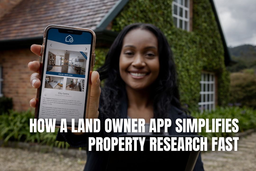 How a Land Owner App Simplifies Property Research Fast