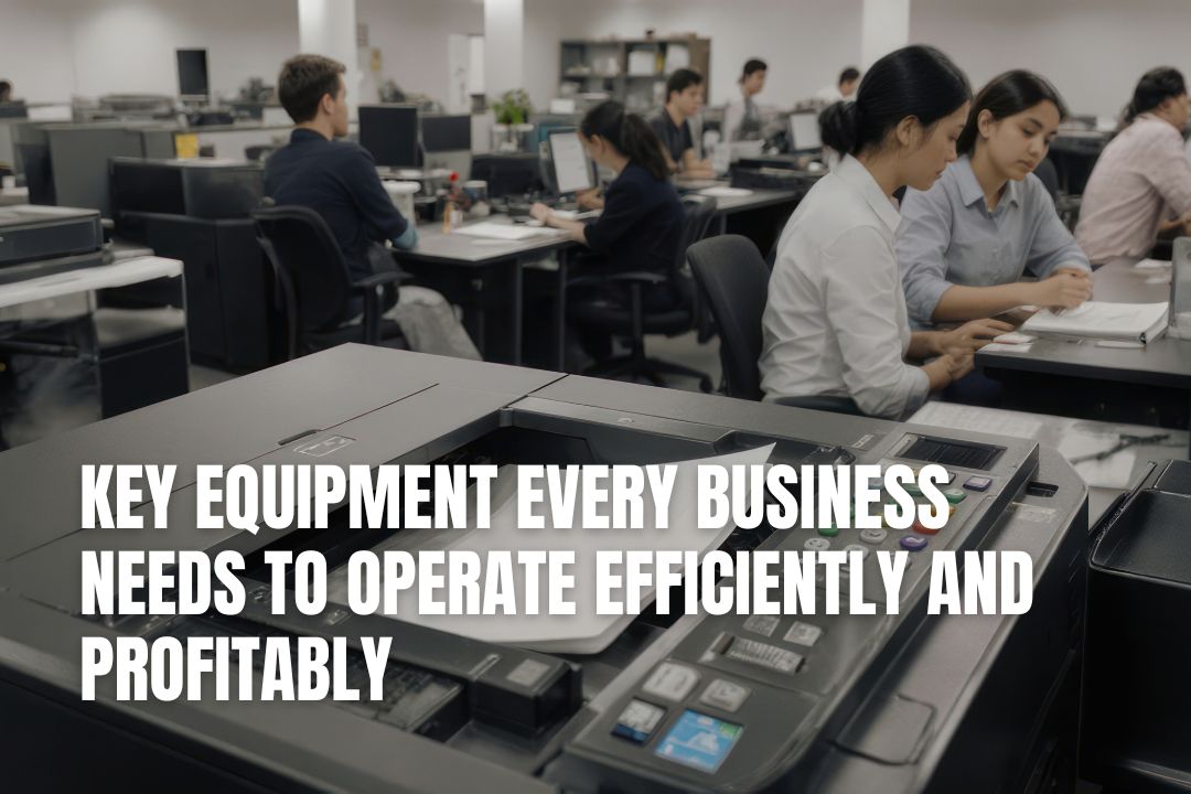 Key Equipment Every Business Needs to Operate Efficiently and Profitably