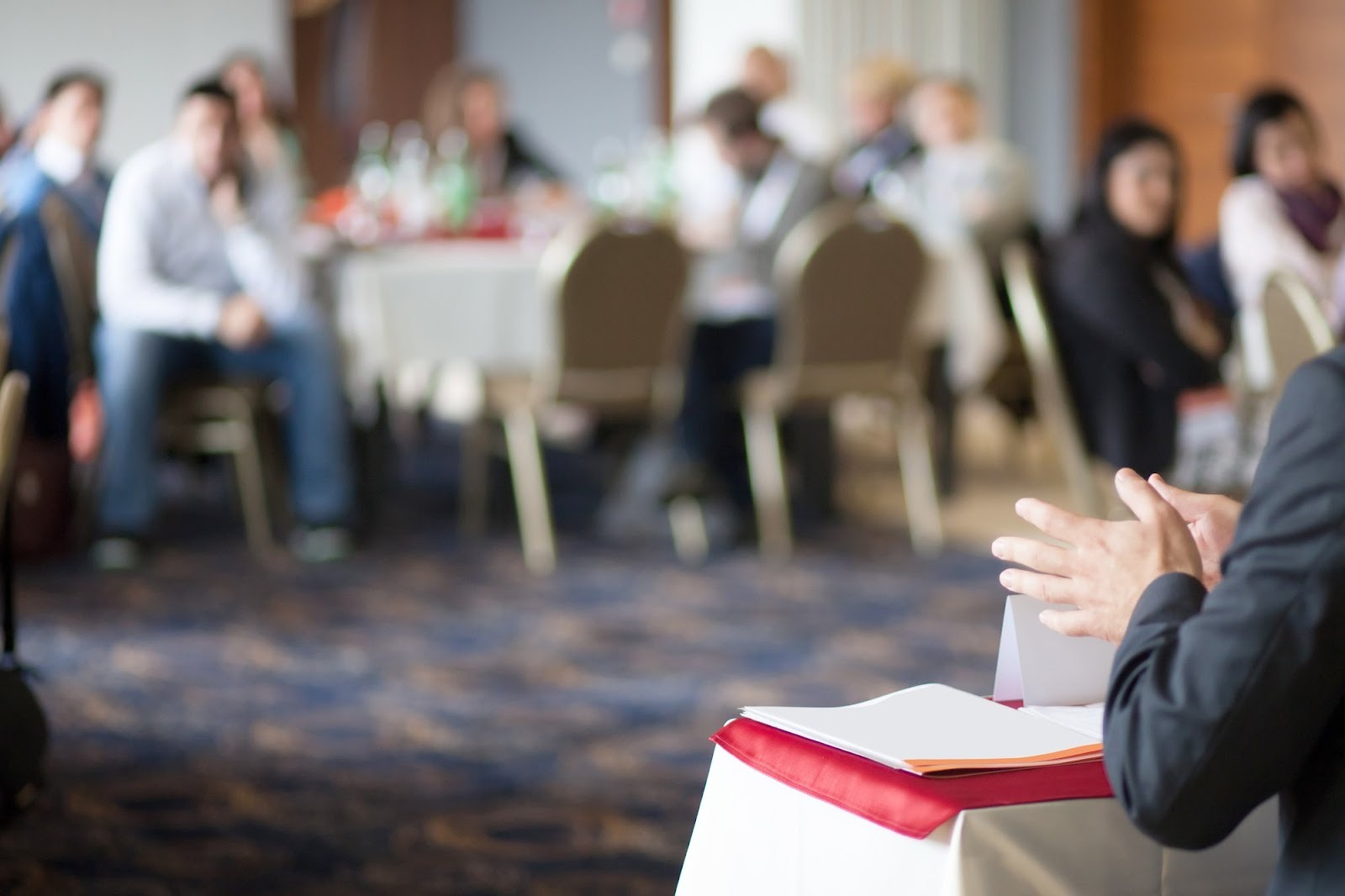Business conference event