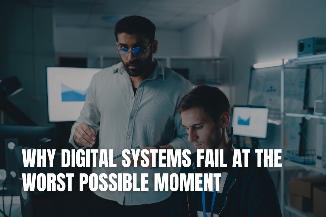 Why Digital Systems Fail At The Worst Possible Moment