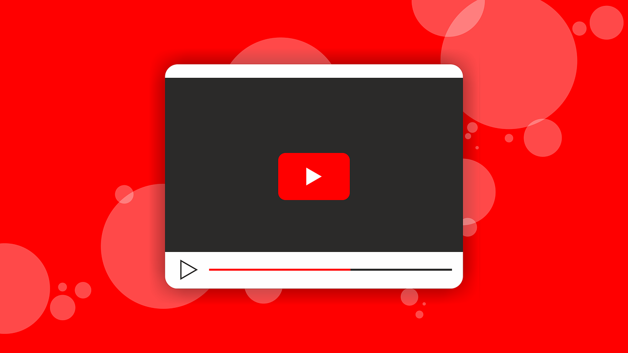 YouTube player illustration