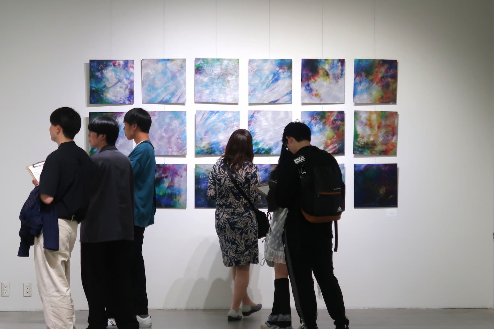 『きらめく金属の描線　美のシグナル』上野の森個展開催レポート