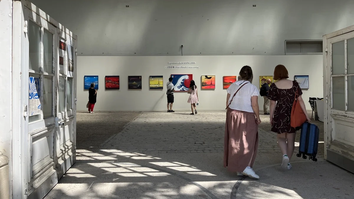 パリ・リュクサンブール公園 個展開催レポート｜フランス上院文化イベントで