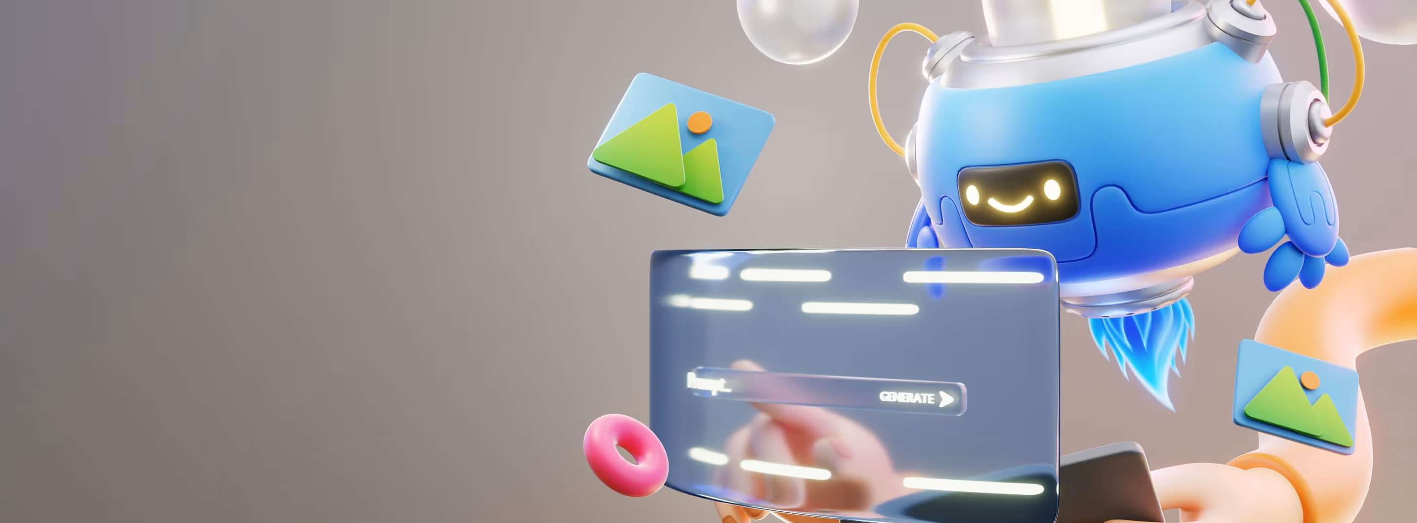 Digital platform on a laptop screen