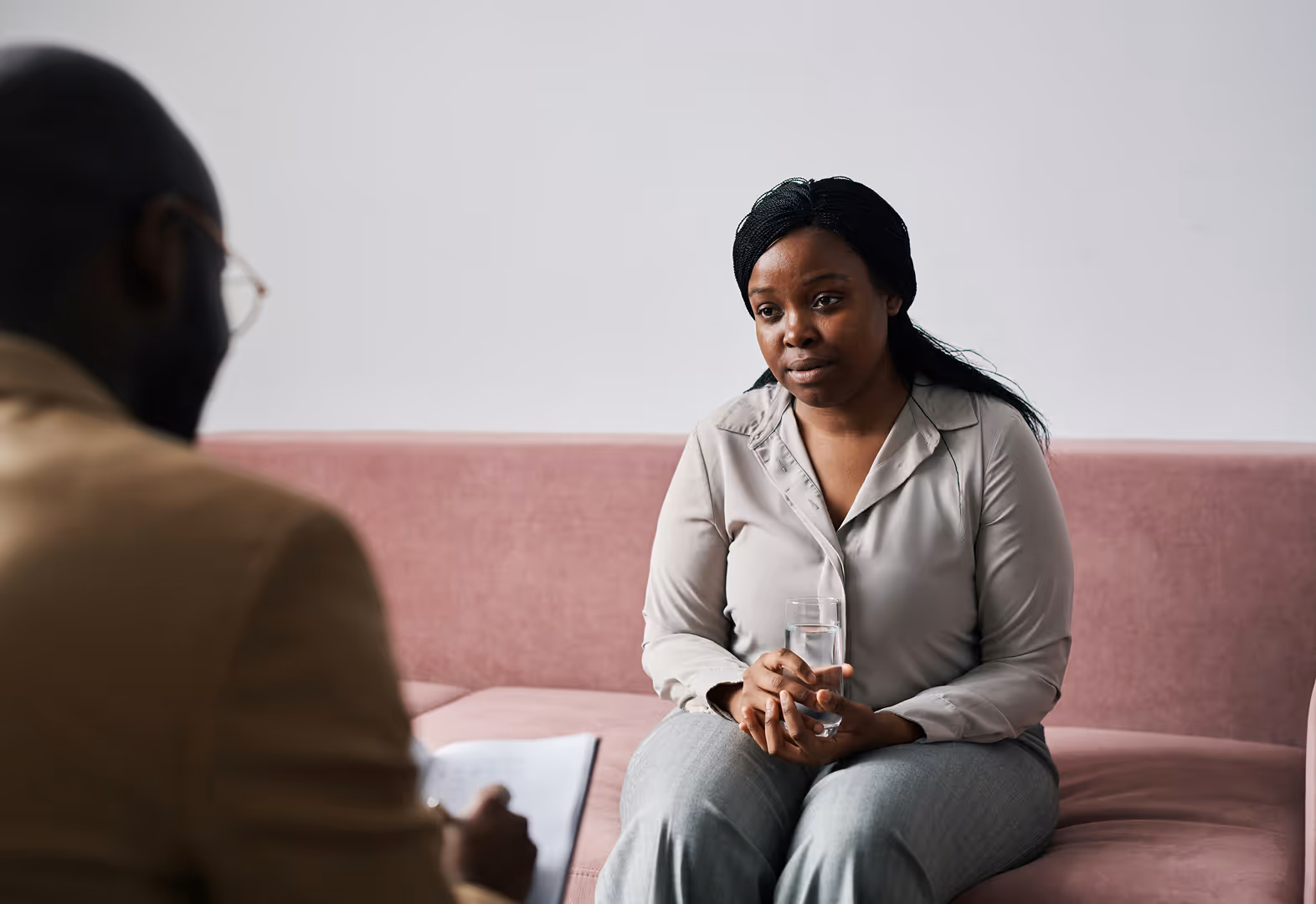 Experience map, showing the summary of user interviews in several grid layers, including actors involved, experience feedback, and others.