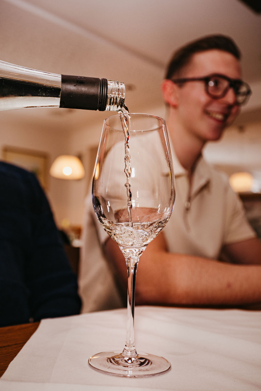 Ein Glas Wein