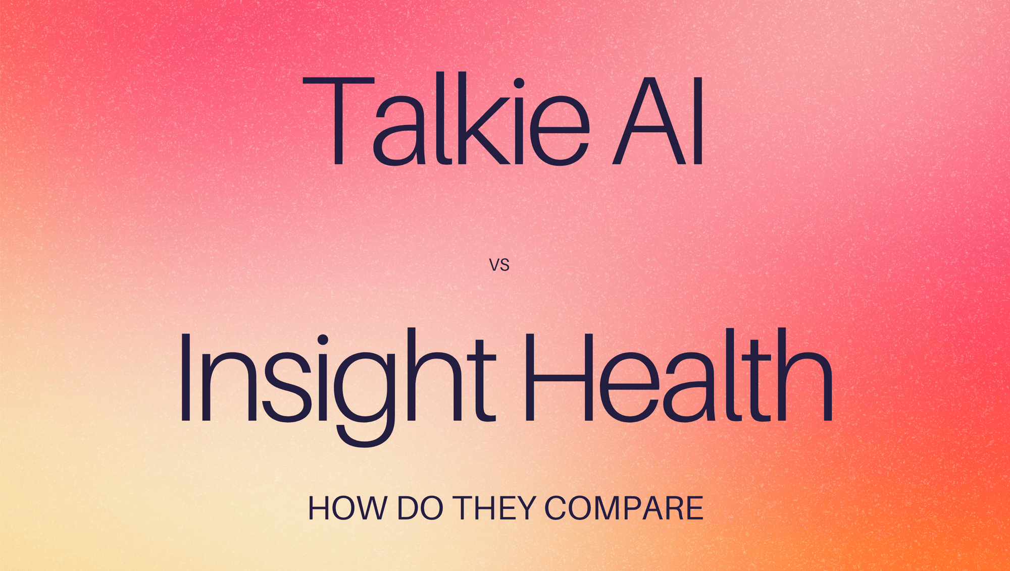 Insight Health | AI Clinician Agents