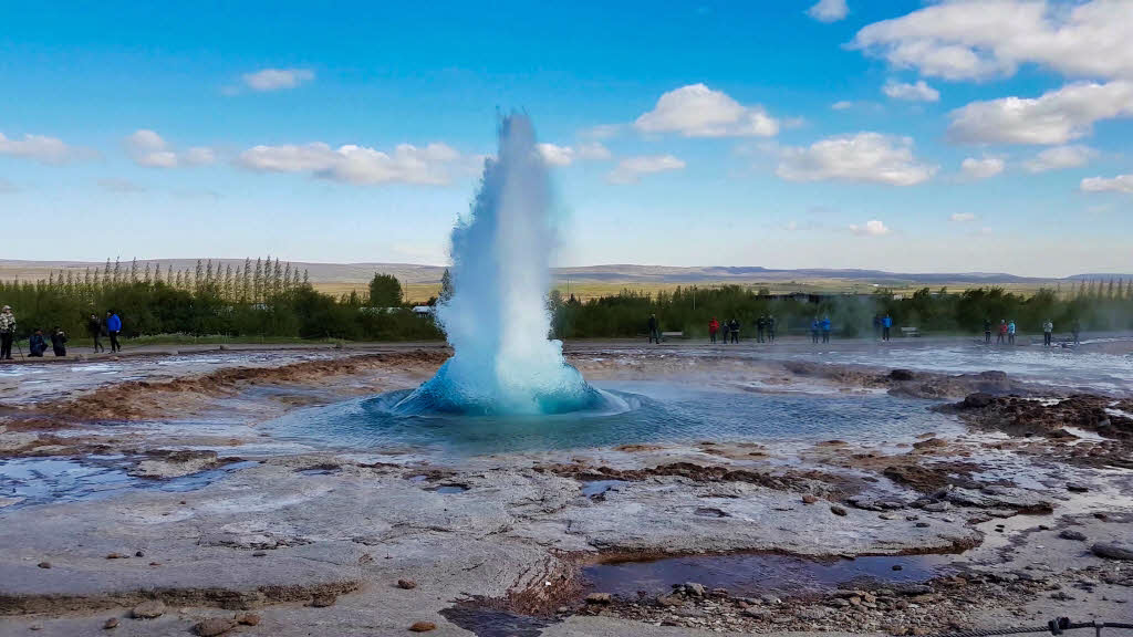 Geysir hot spring, Waterfall & Secret Lagoon