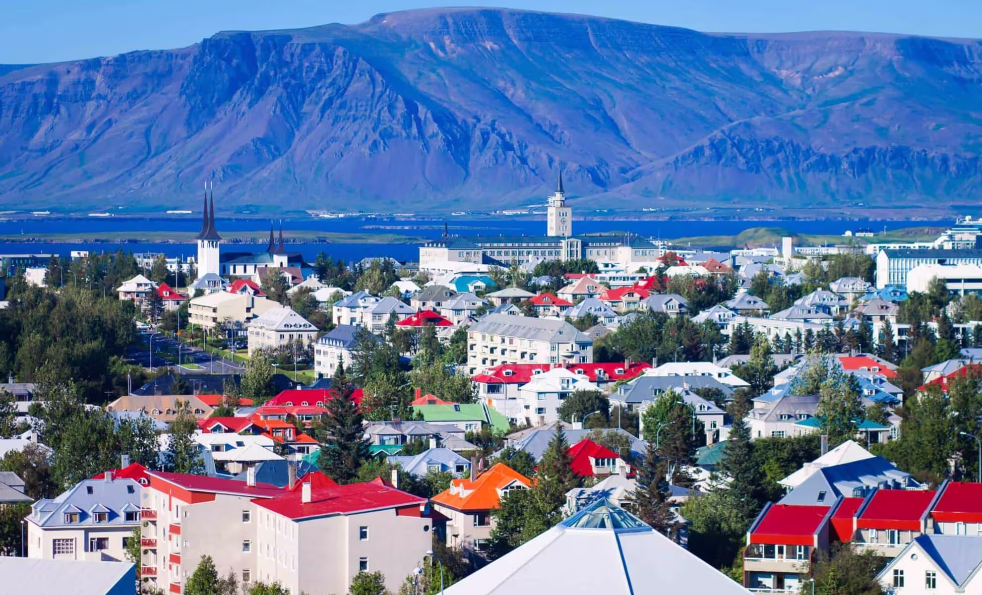 Arrival at Reykjavík