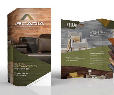 Brochure Design for Arcadia Wall Coverings