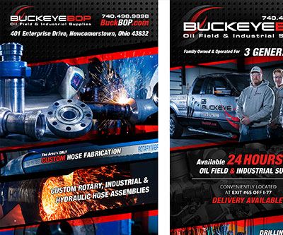 Banner Stand Design for Buckeye BOP