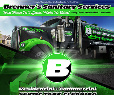 Print Ad Design for Brenner's Sanitary