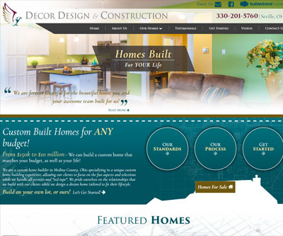 Website Design by Snyder Advertising Wooster Ohio