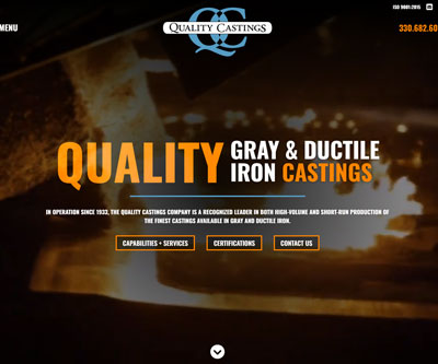 New Website Design from Snyder Advertising in Canal Fulton Ohio