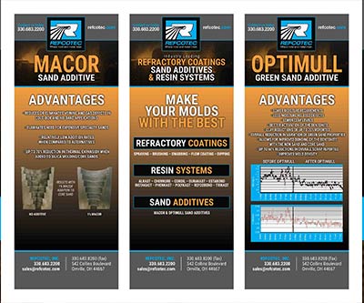 Banner Stand Design for REFCOTEC