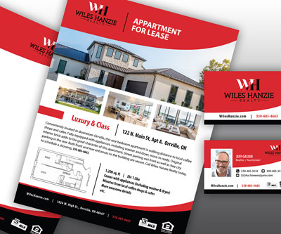 Branding Consistency Project for Wiles Hanzie Realty
