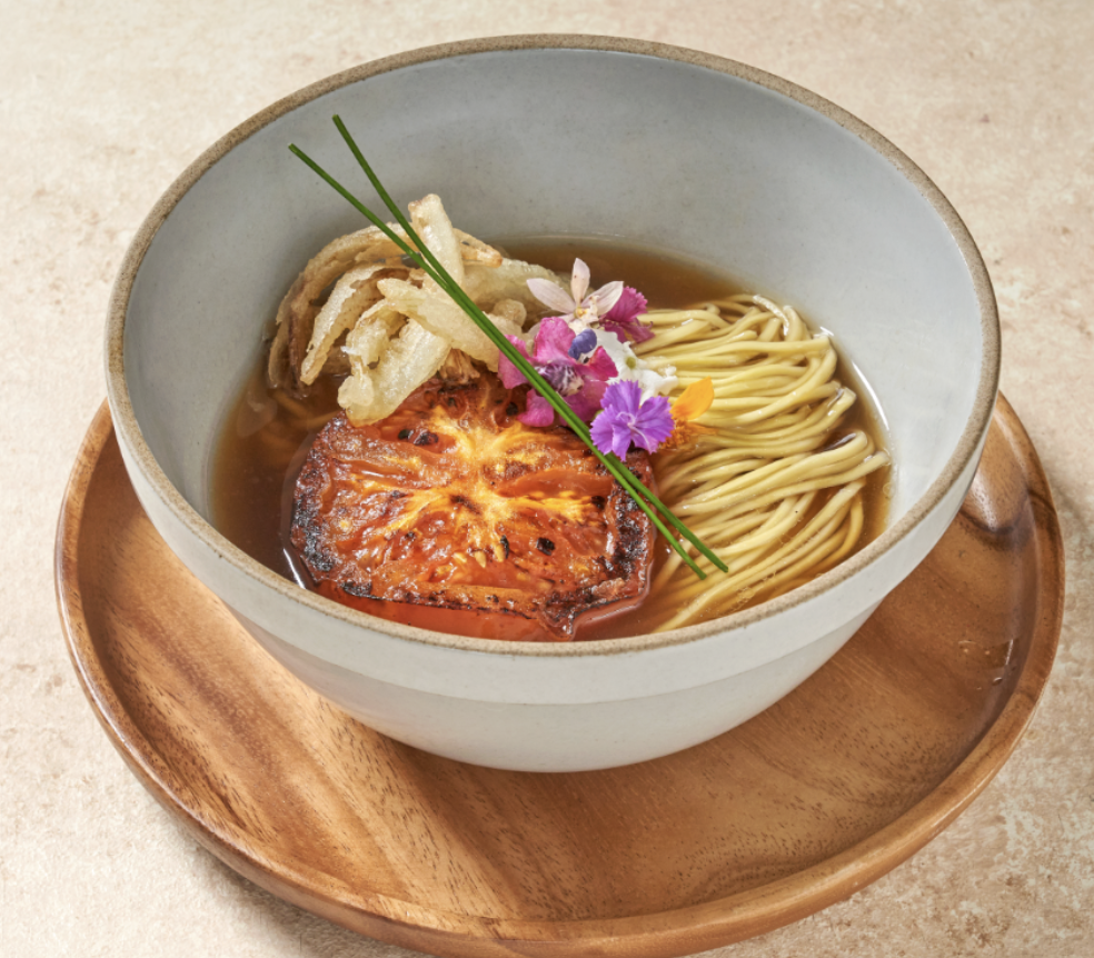 IPPUDO Akamaru pork tonkotsu broth