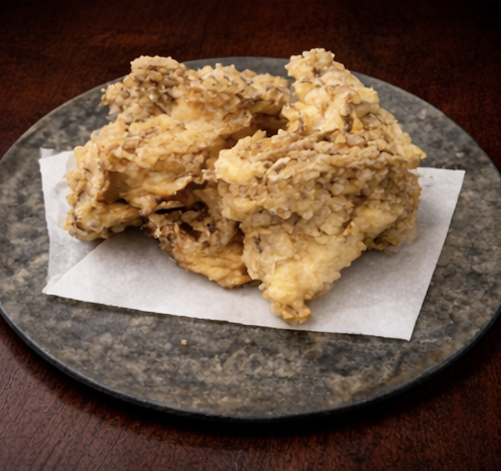 Gogyo Gramercy: maitake tempura maitake mushroom tempura with maldon salt