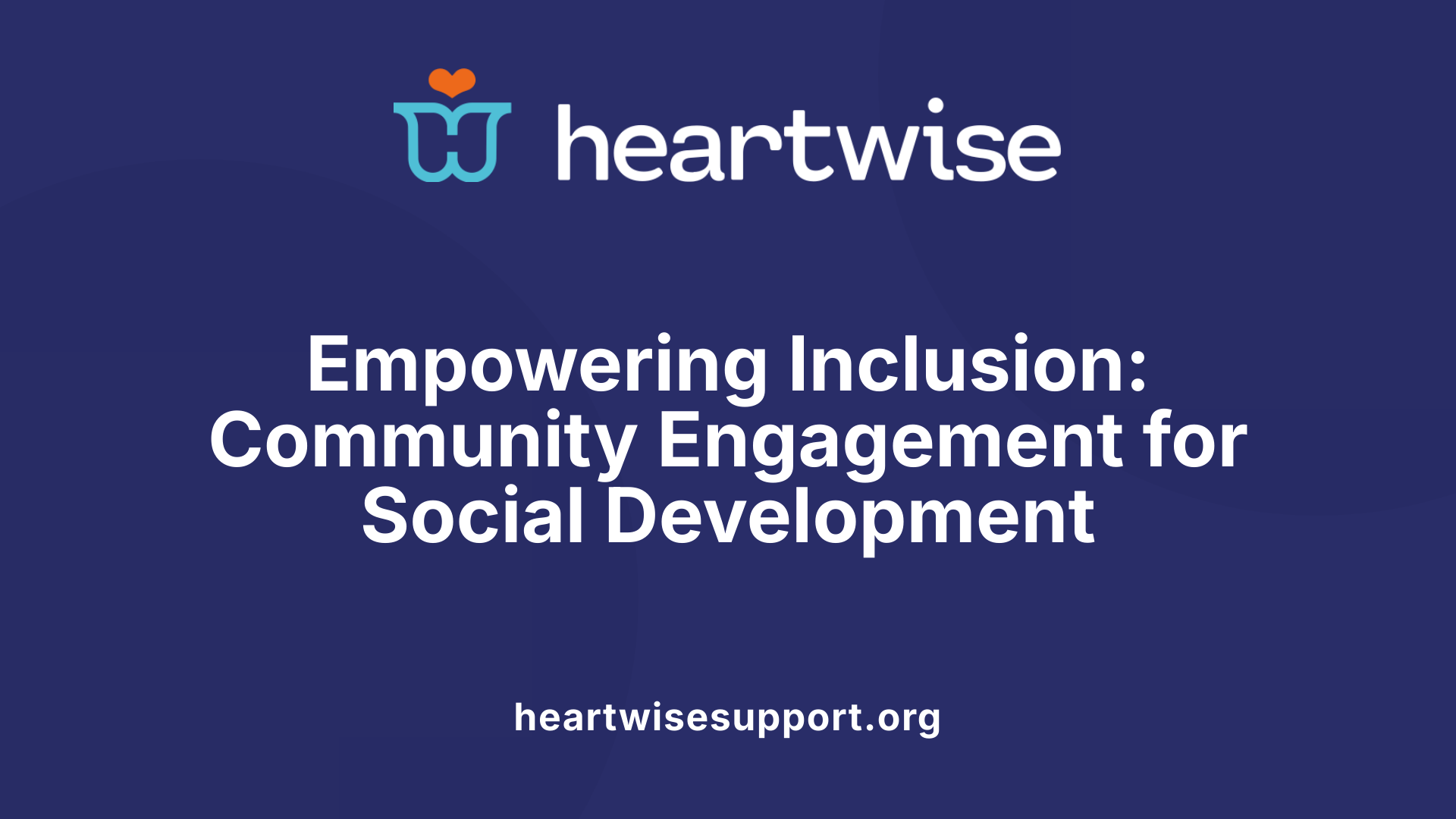 Empowering Inclusion: Community Engagement for Social Development