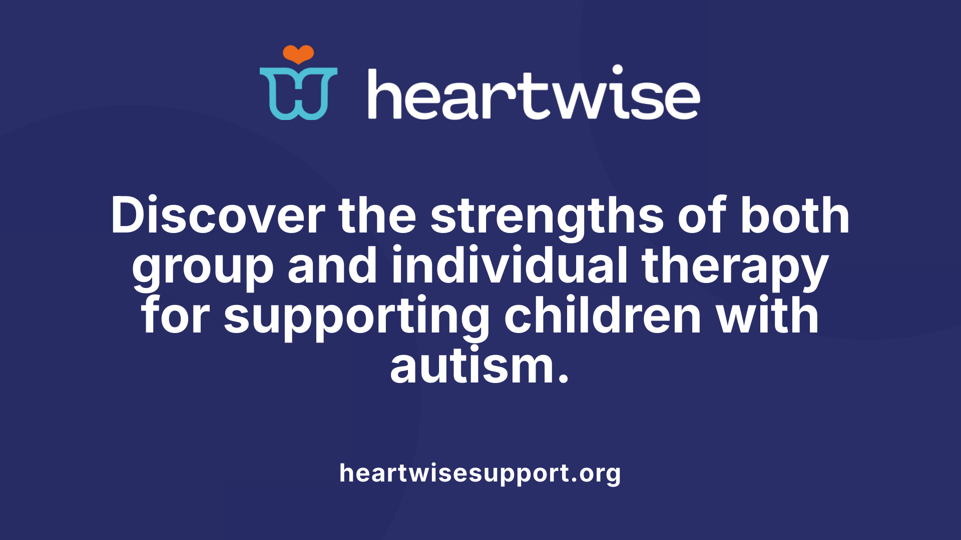 Discover the strengths of both group and individual therapy for supporting children with autism.