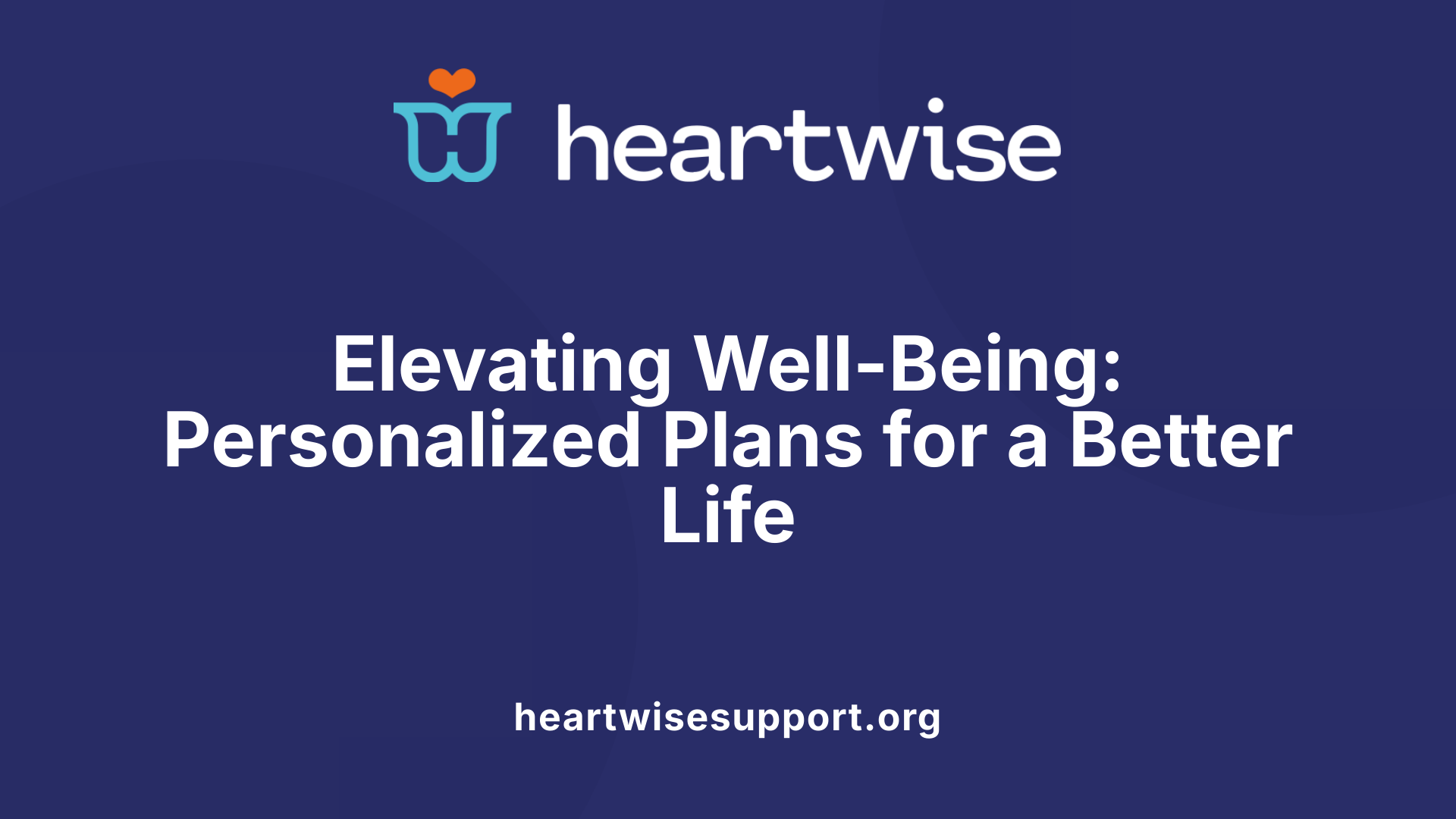 Elevating Well-Being: Personalized Plans for a Better Life