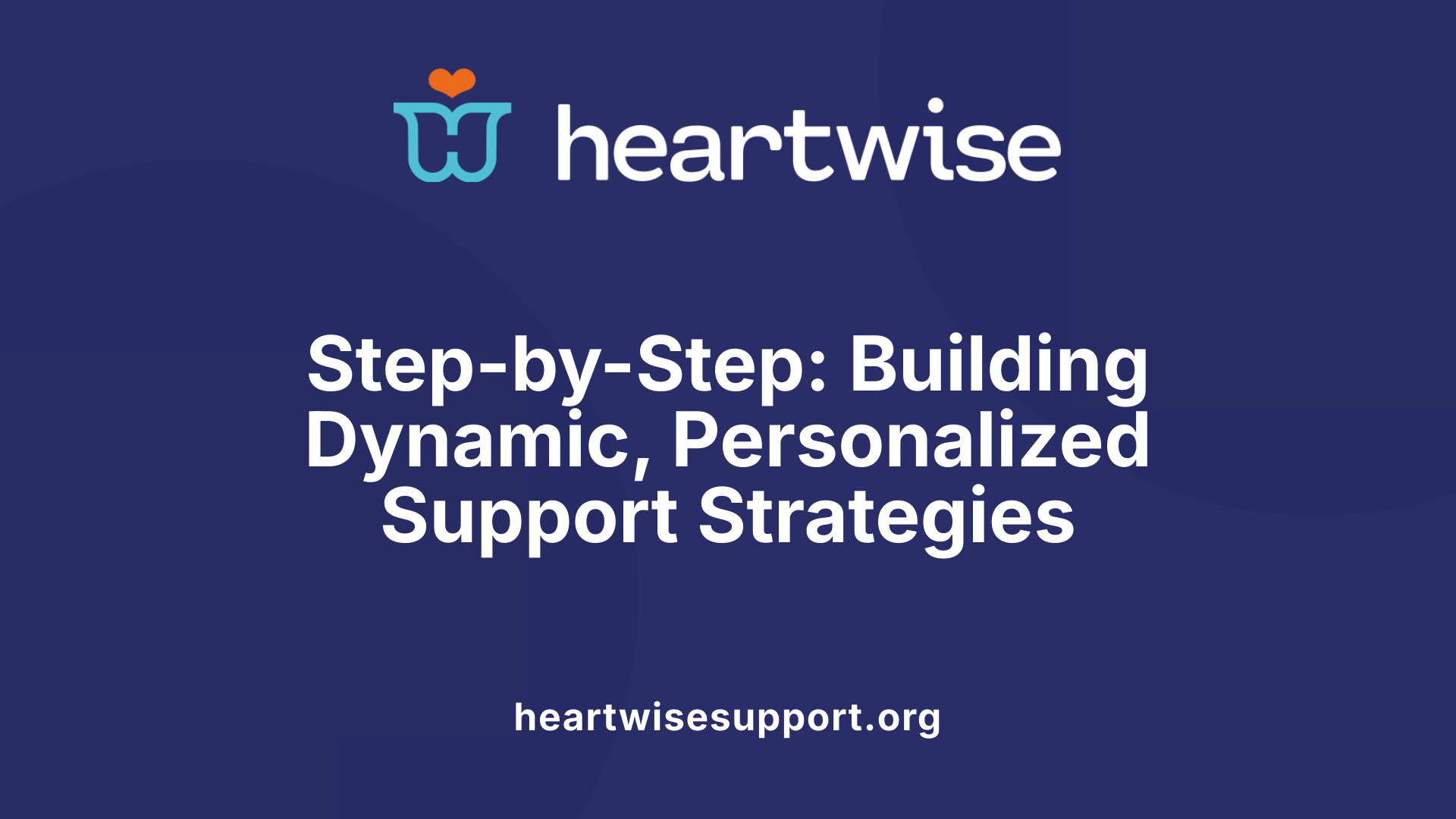 Step-by-Step: Building Dynamic, Personalized Support Strategies