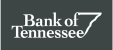 Bank of Tennessee logo with stylized checkmark.