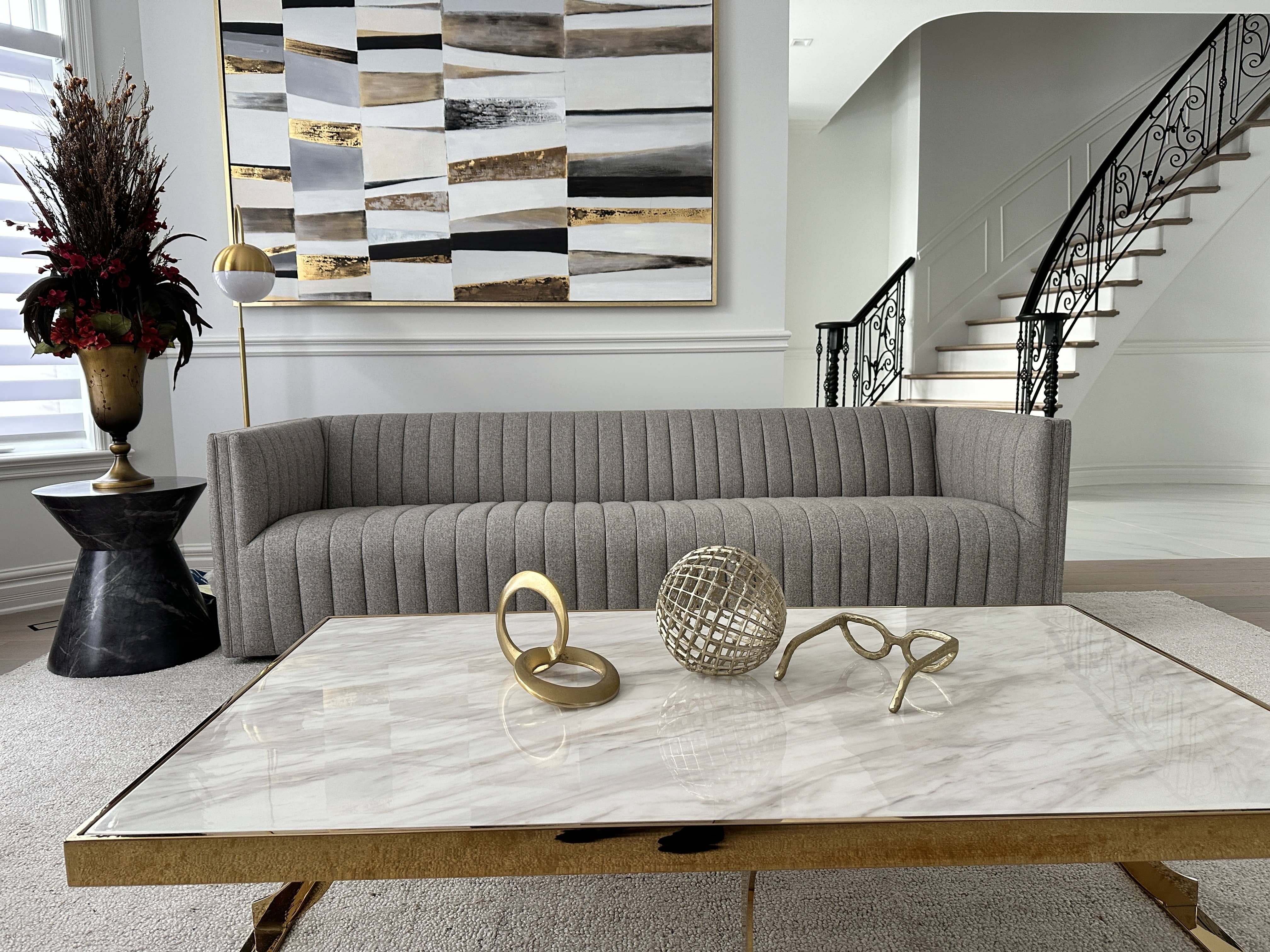 Maison 4 modern living room interior design by Atelier MIM