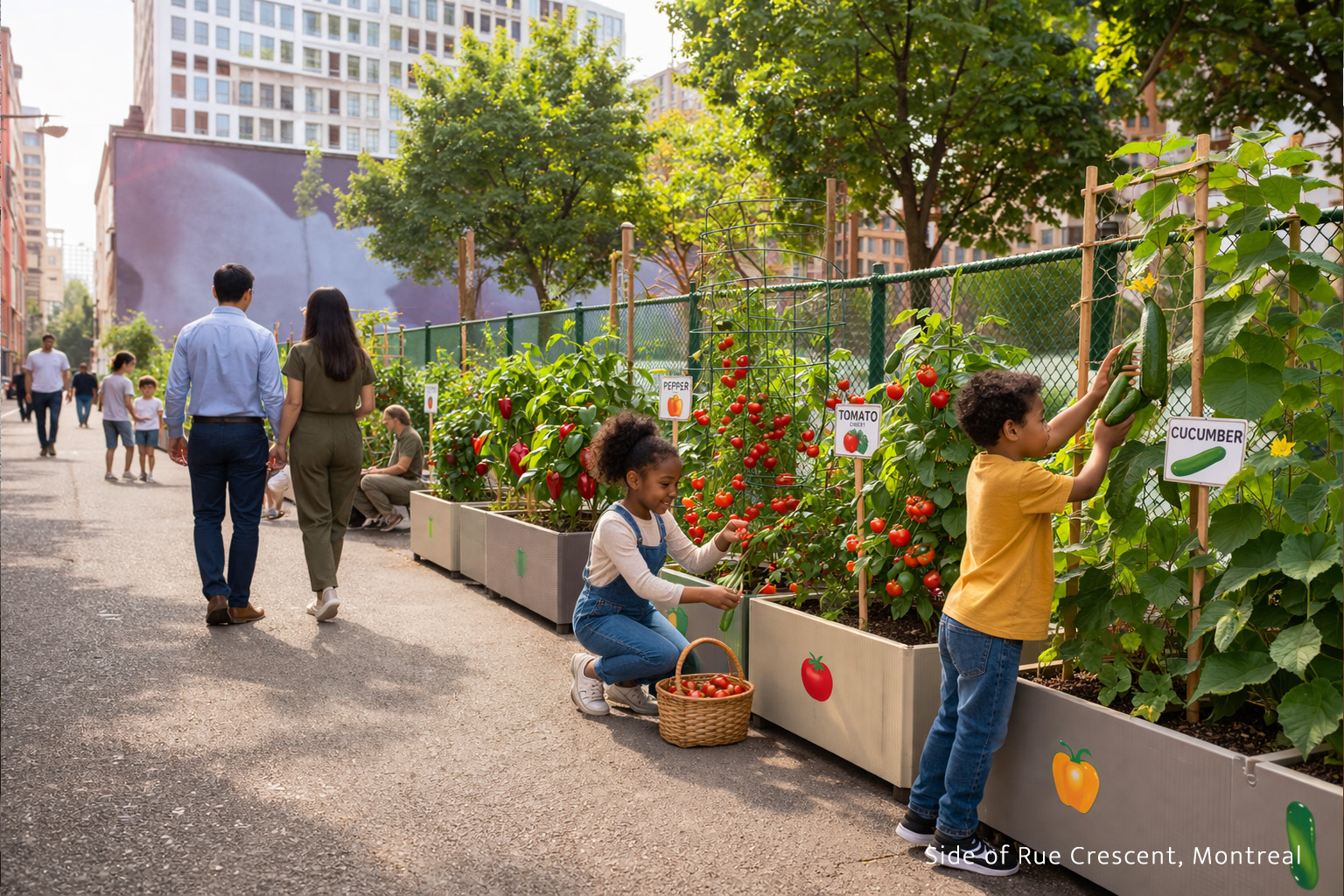 Urban Food Production in Montréal