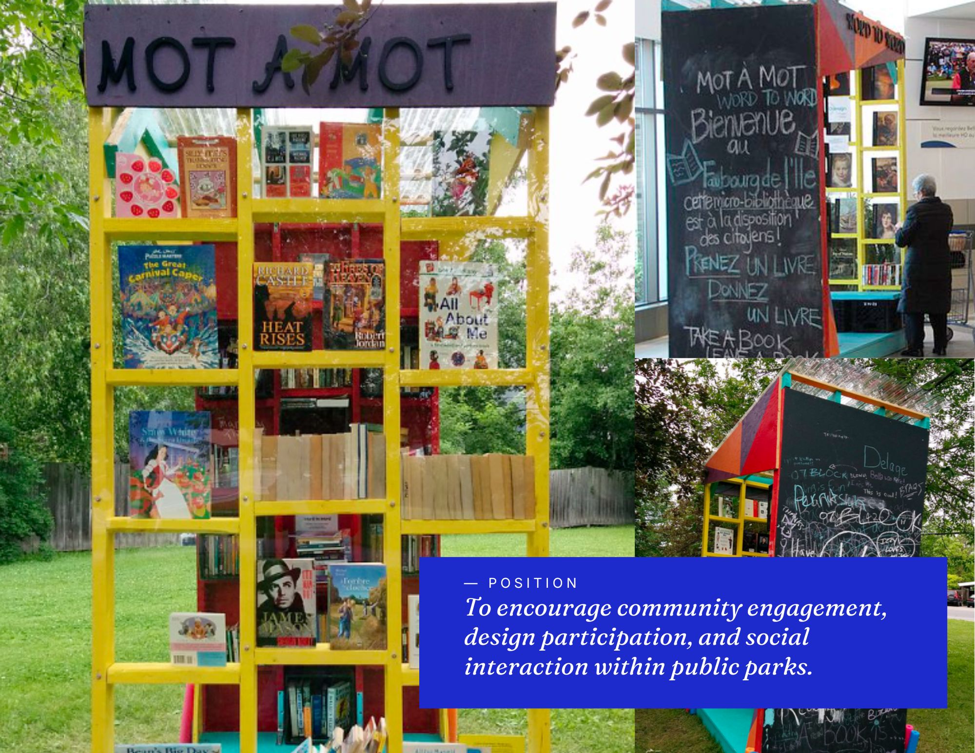 Micro-library and community installation Pincourt