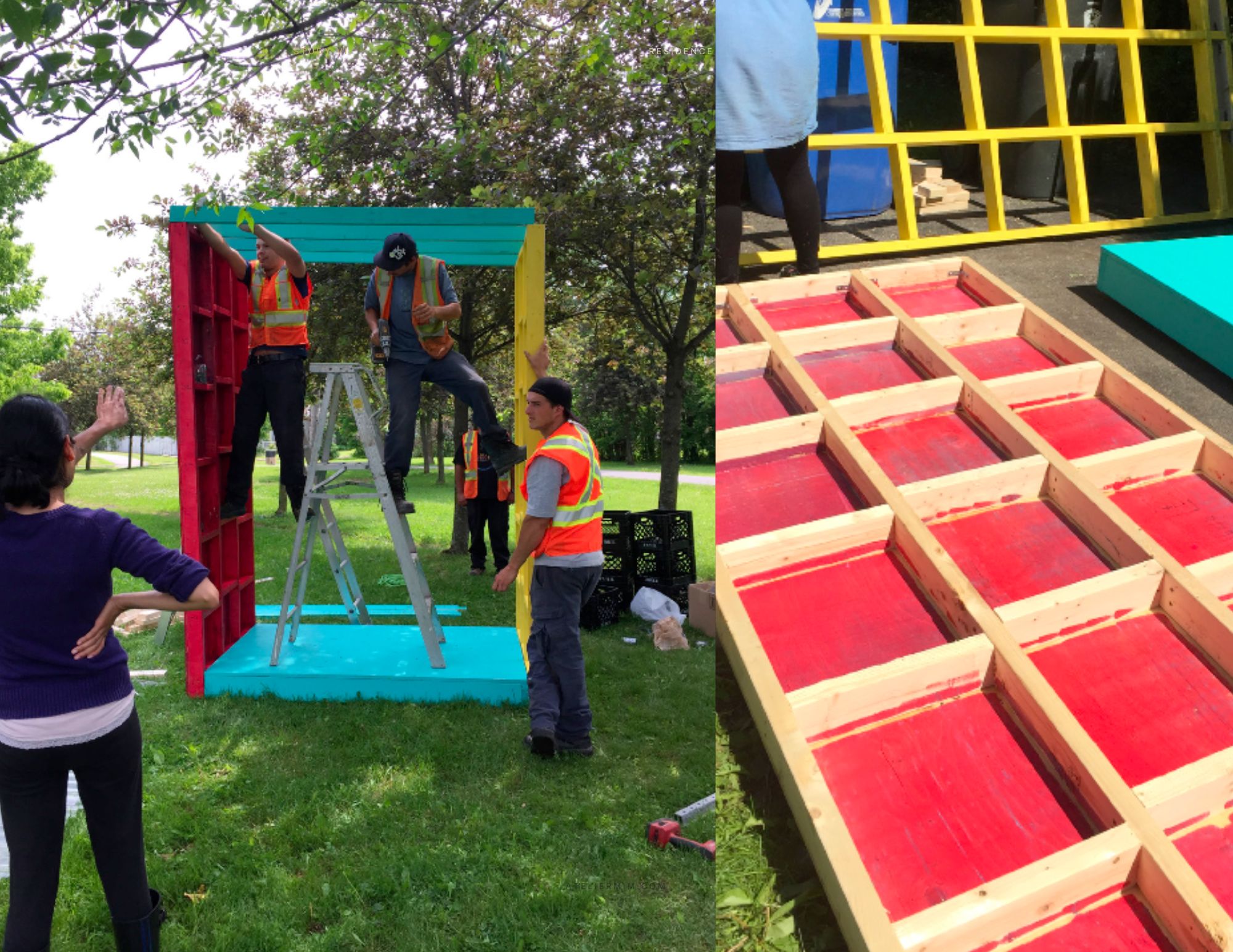 Micro-library and community installation Pincourt