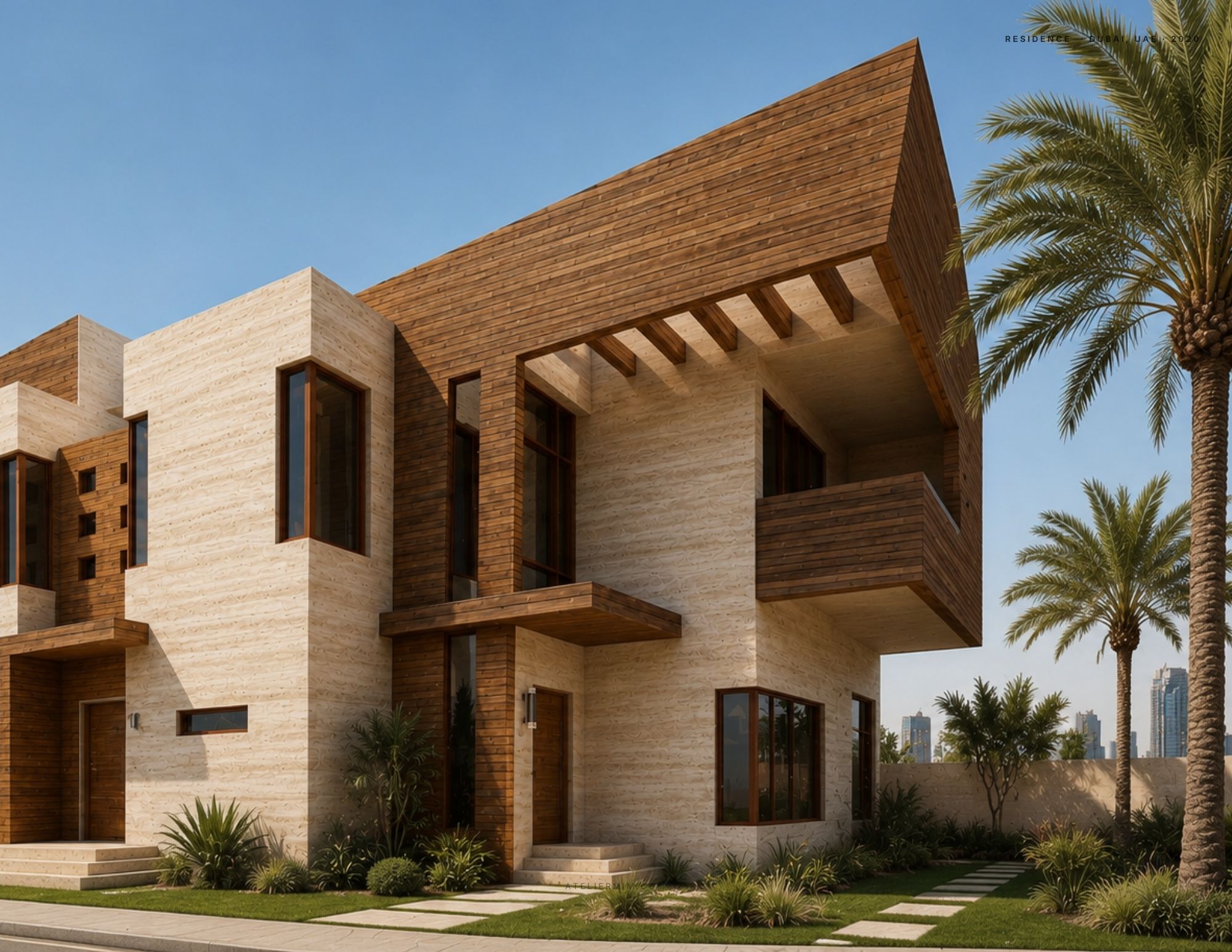 Contemporary Villa Architecture Dubai