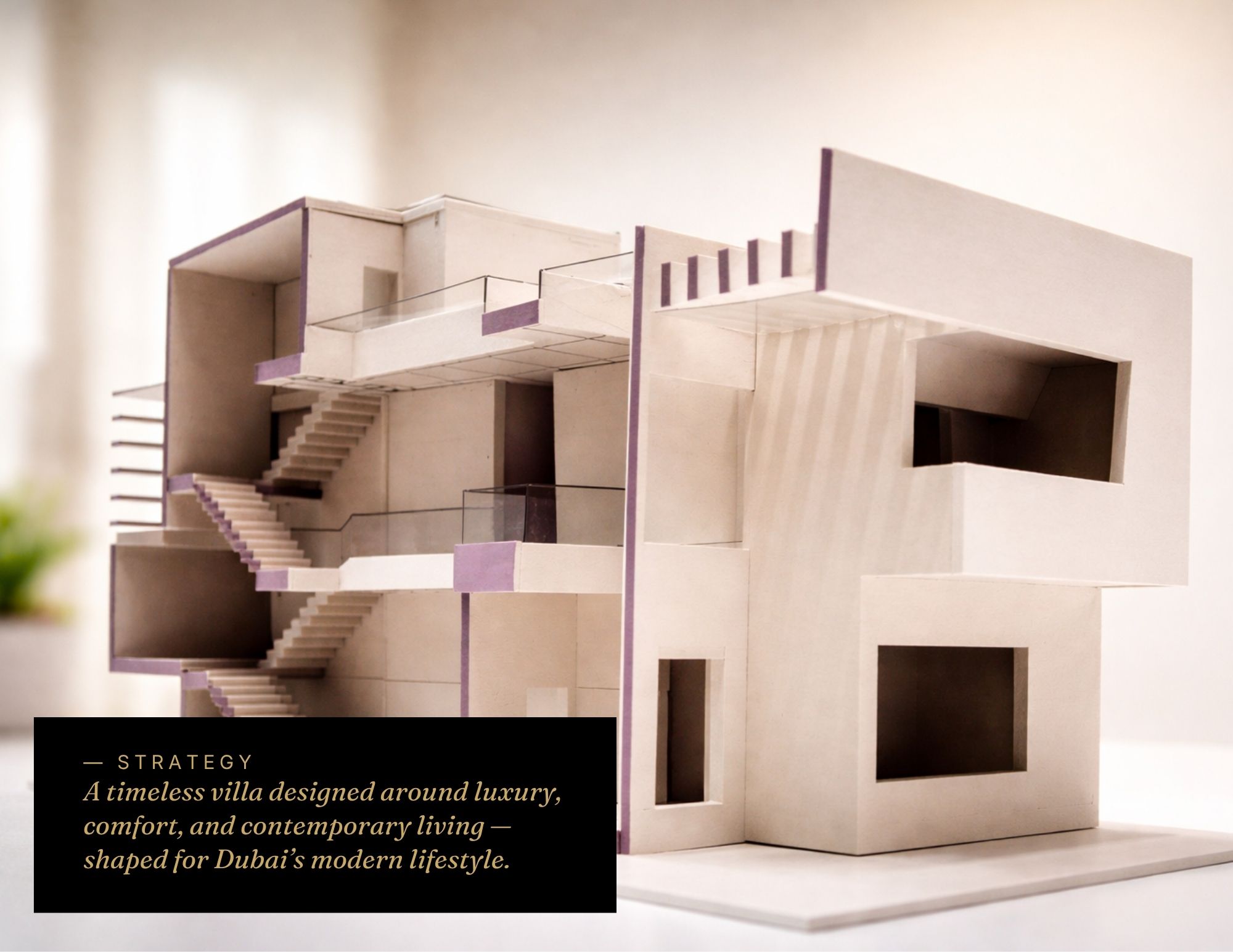 Contemporary Villa Architecture Dubai