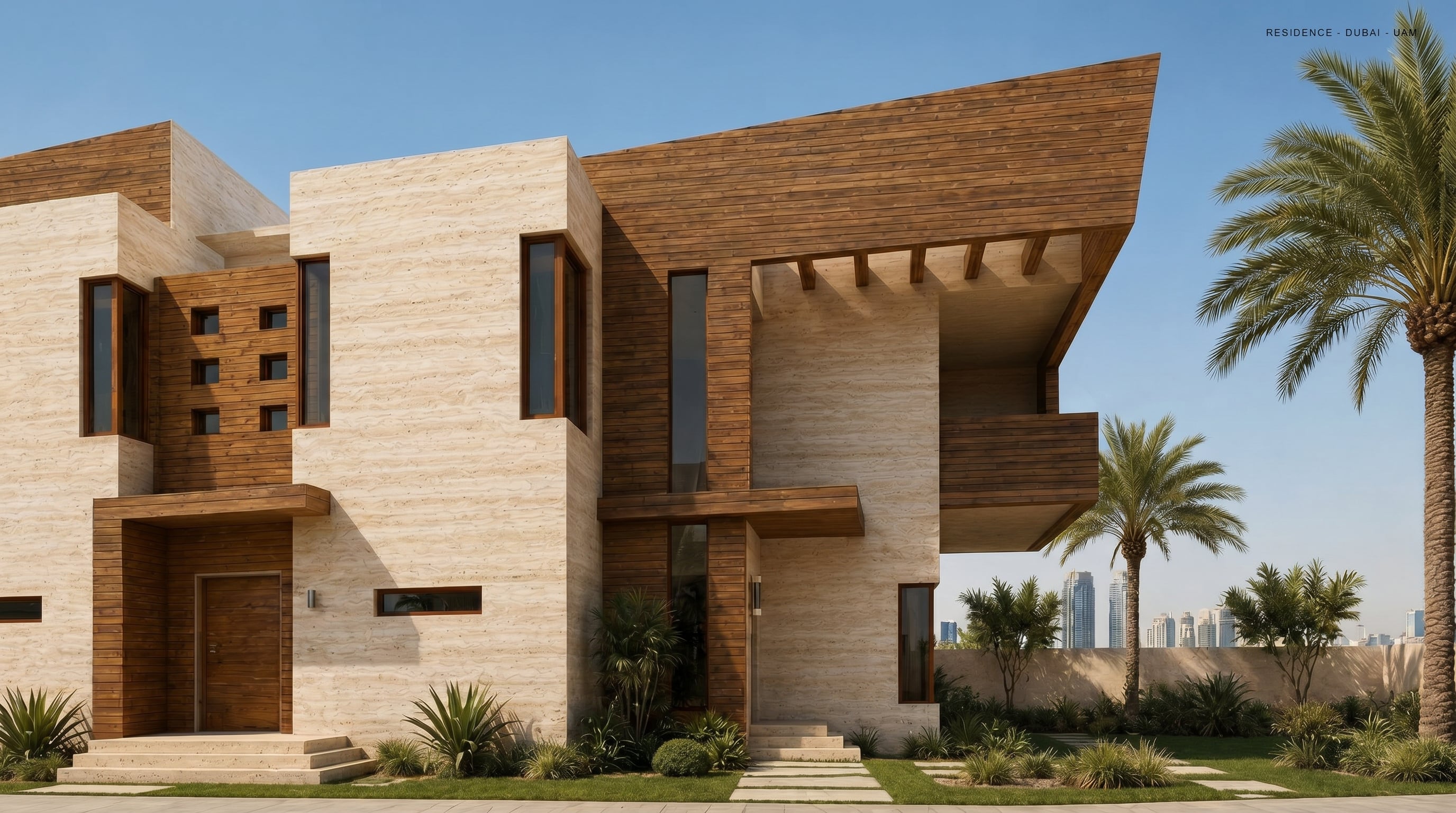 Contemporary Villa Architecture Dubai
