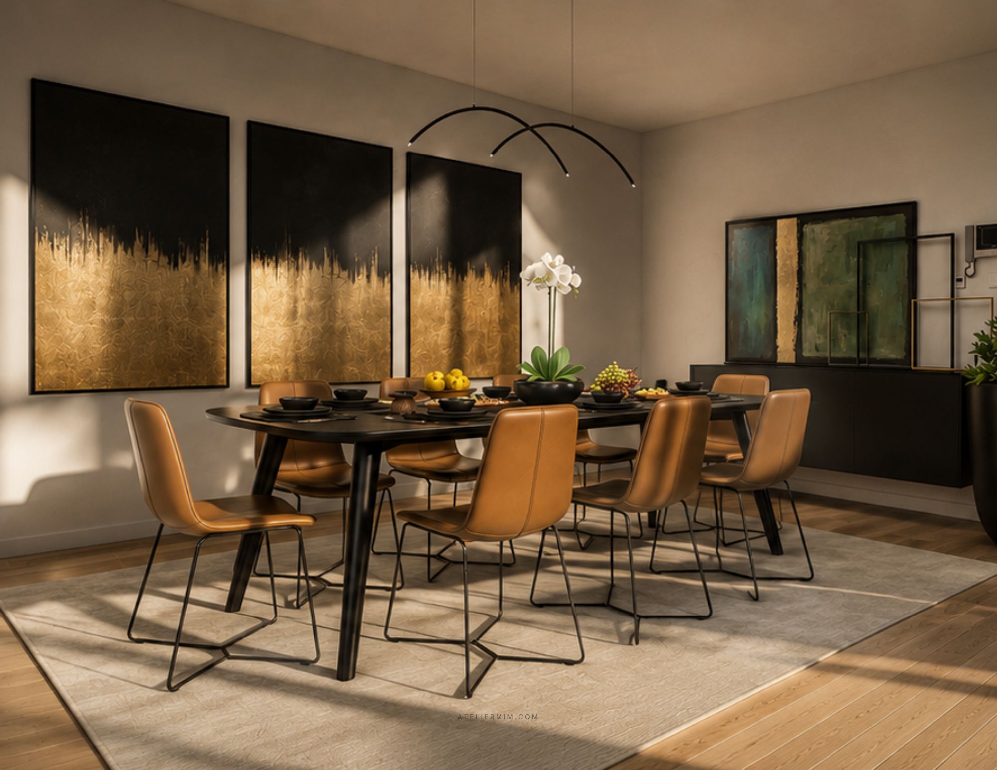 Contemporary SkyVilla Dining Furniture Styling