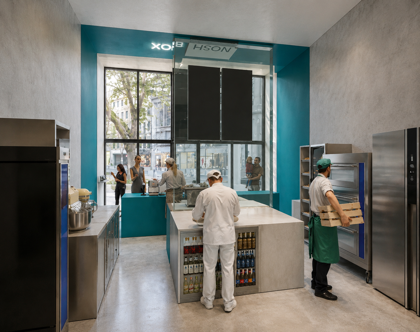 The Pop-up Modern Cookie Shop NoshBox by Atelier MIM