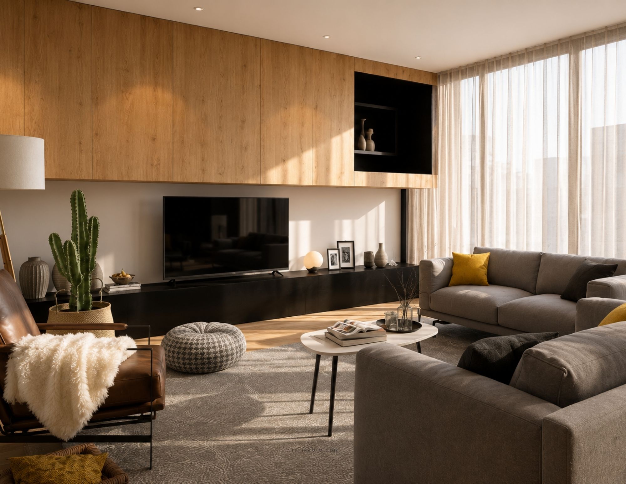 Contemporary Villa Architecture Dubai Interior