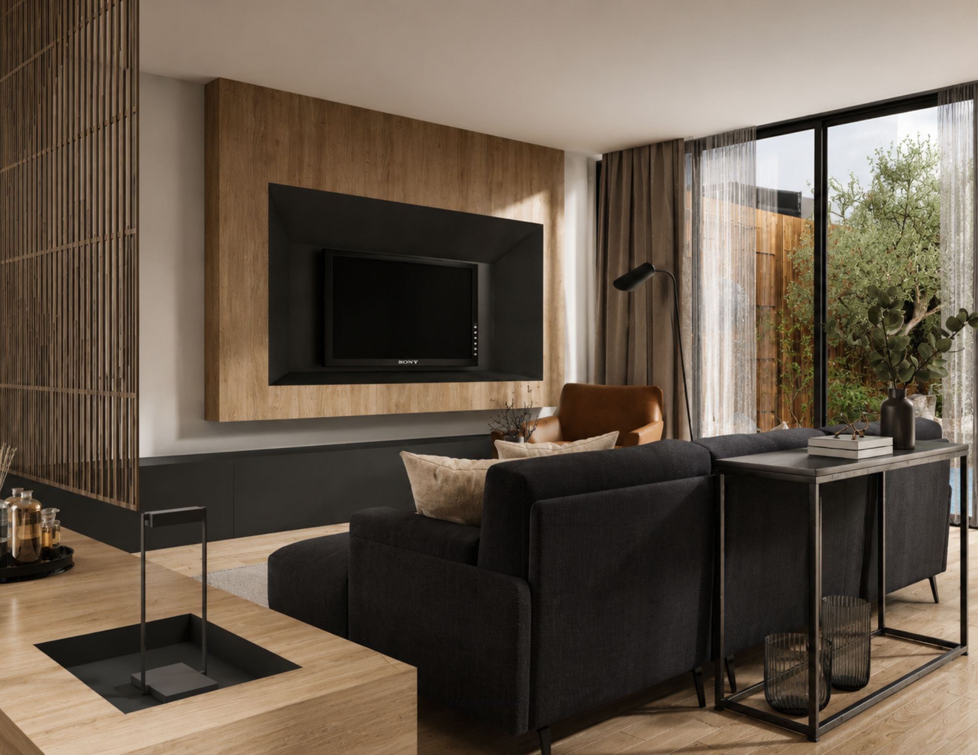 Contemporary SkyVilla Living Furniture Styling